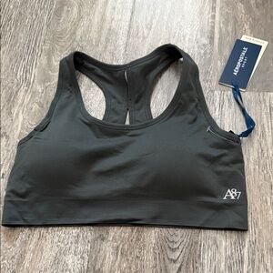 Aeropostale Charcoal Sports Bra